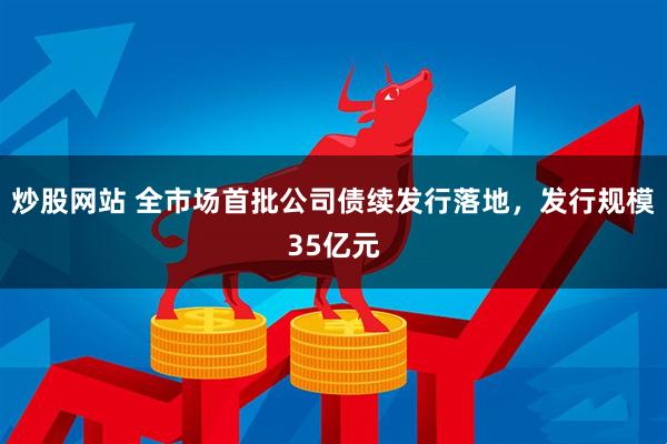 炒股网站 全市场首批公司债续发行落地，发行规模35亿元